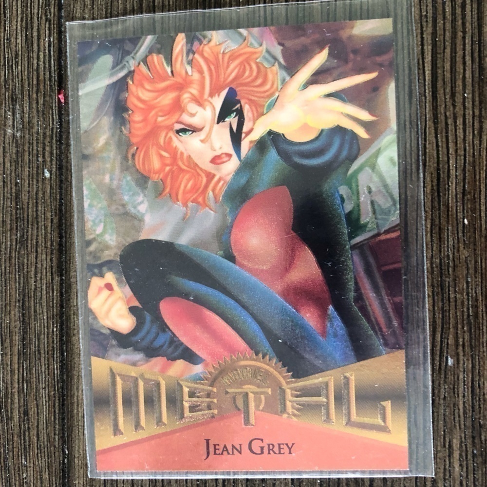 1995 Marvel Metal trading card: Jean Grey #6